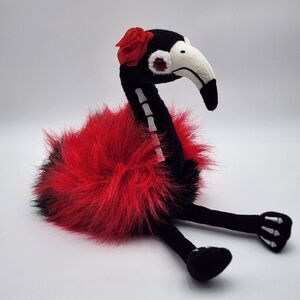 Aurora Toys Avery the Flamingo Day of the Dead Stuffed Plush Shelf Sitter Animal